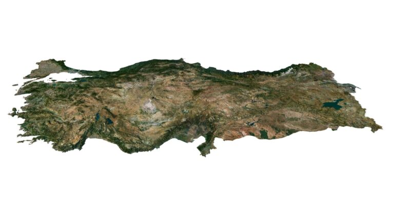 Turkey terrain