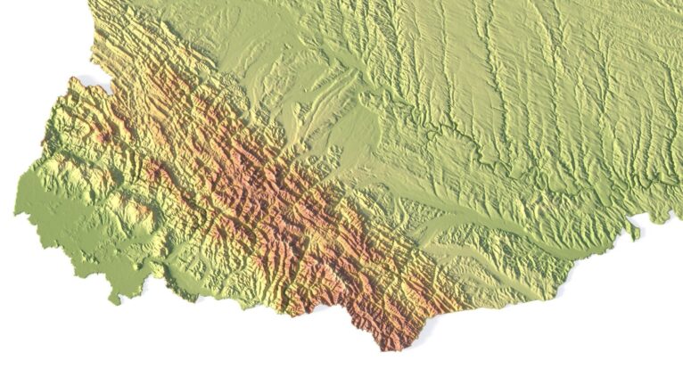 Ukraine terrain