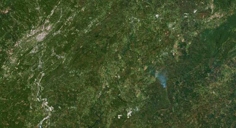Alabama relief map