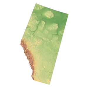 Alberta 3D model