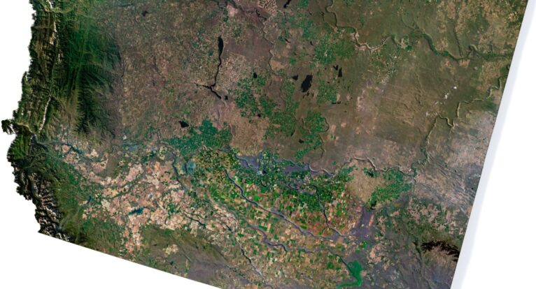Alberta 3D elevation model