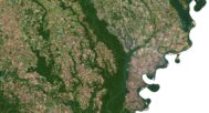 Arkansas relief map