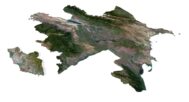 Azerbaijan terrain