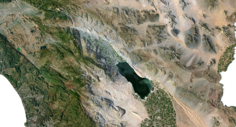 California 3D elevation model