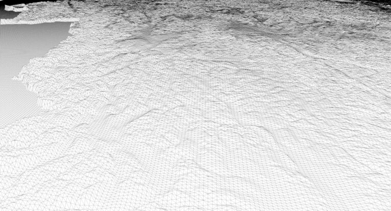 3D model of Canada elevation