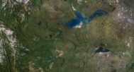 Canada relief map