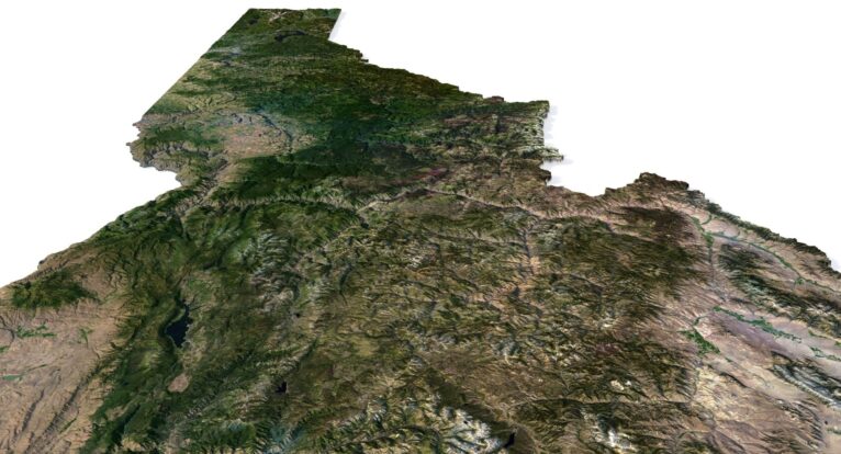 Idaho model C4D OBJ STL