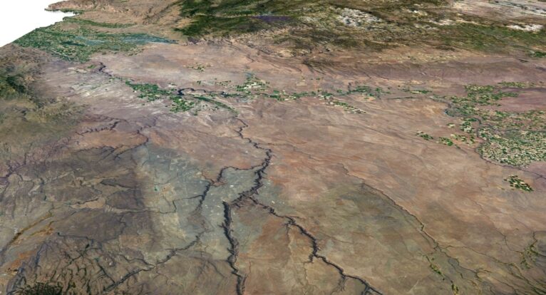Idaho 3D model in C4D format