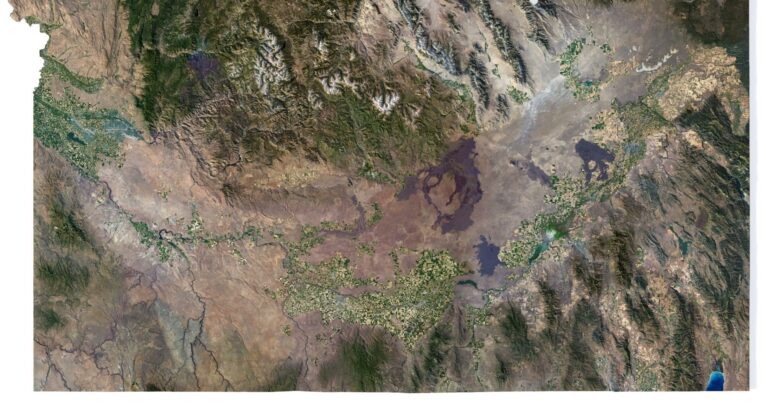 Idaho 3D map