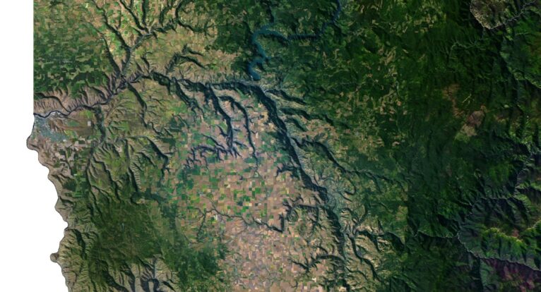 Map of Idaho