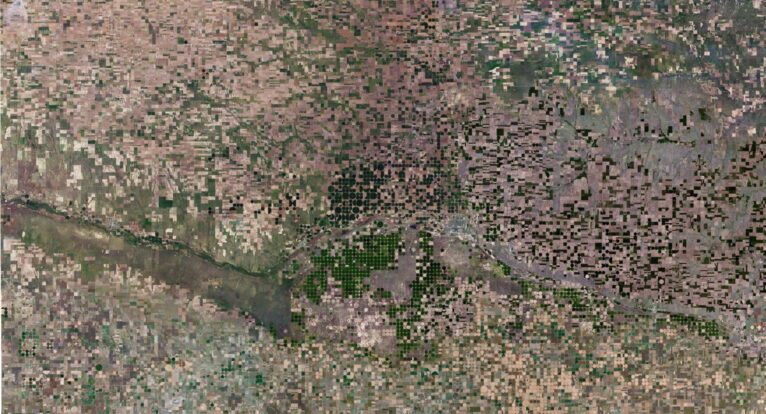 Kansas relief map