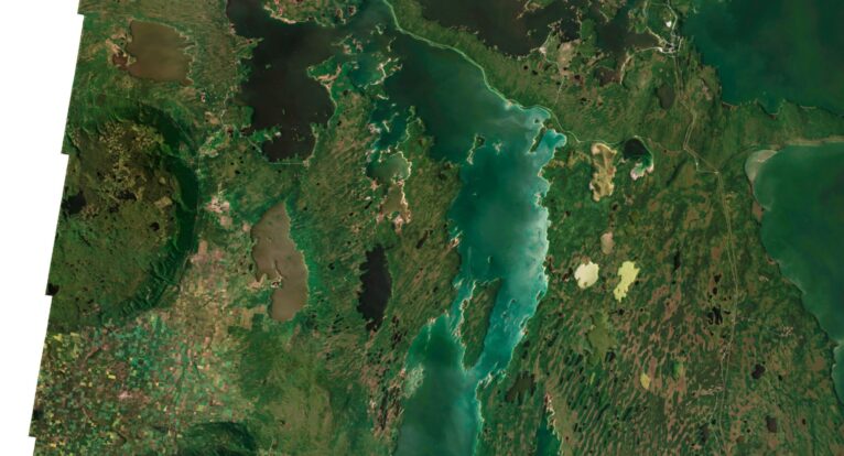 Manitoba 3D elevation model