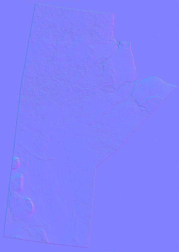 Manitoba Normal Map Manitoba Normal Map