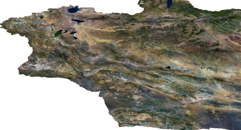 Mongolia 3D model in C4D format
