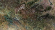 Mongolia 3D elevation model