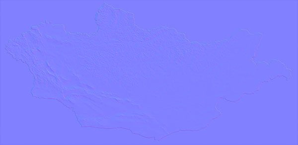 Mongolia Normal MAP Mongolia Normal MAP