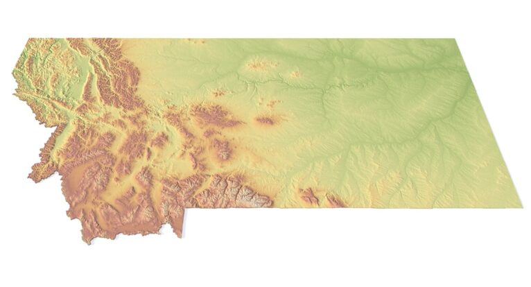 Montana map