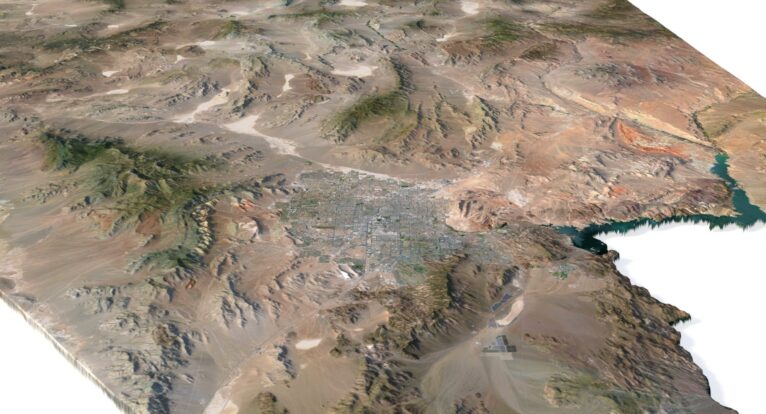 Nevada 3D model in C4D format