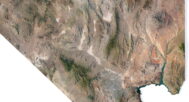 Nevada 3D map