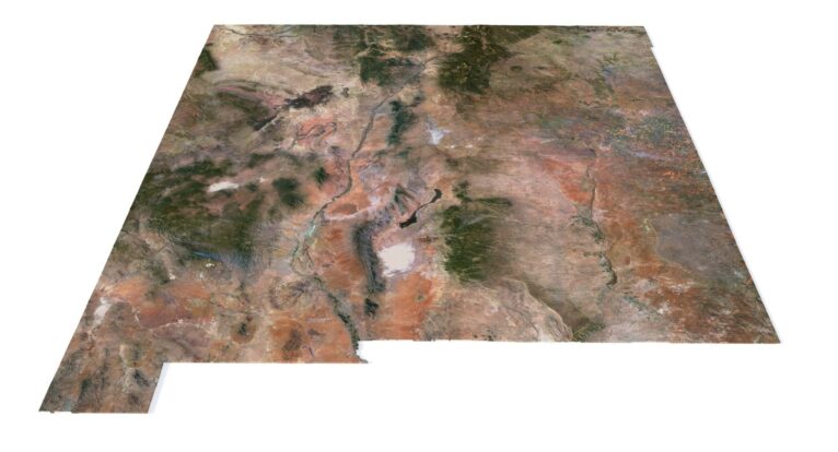 New Mexico map