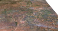 Detailed 3D model of New Mexico relief