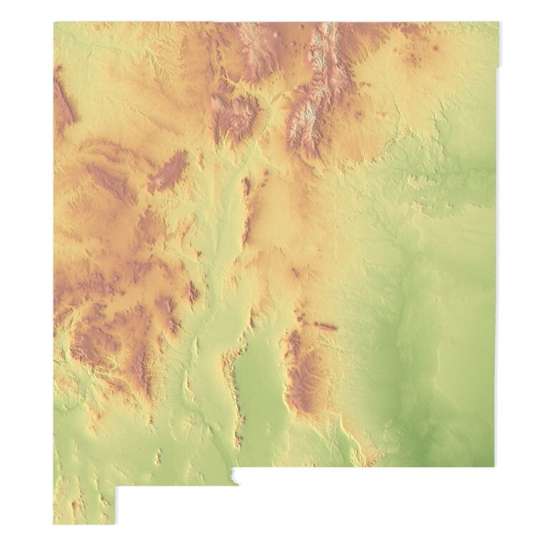 New Mexico 3D model