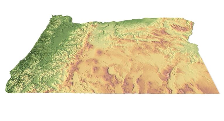 Oregon terrain