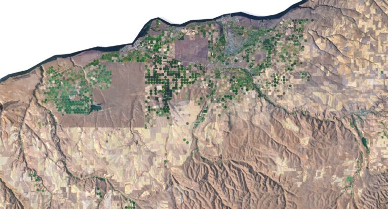 Map of Oregon