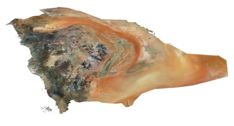 Saudi Arabia terrain