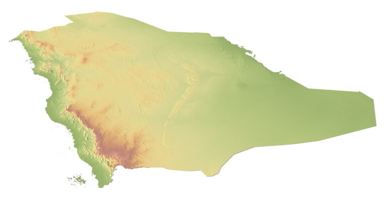 Saudi Arabia model C4D OBJ STL