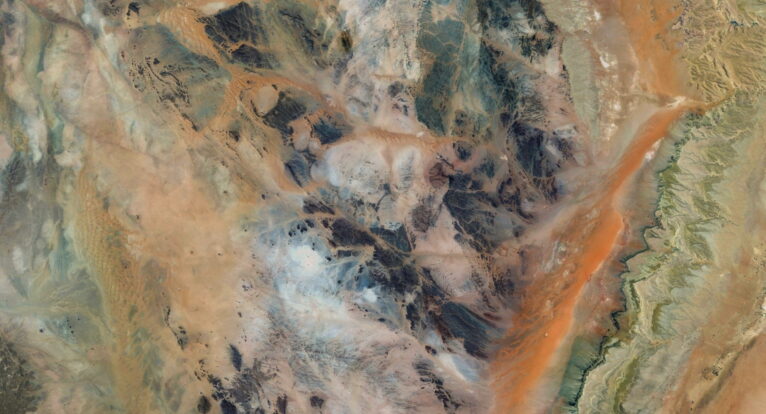 Saudi Arabia 3D elevation model