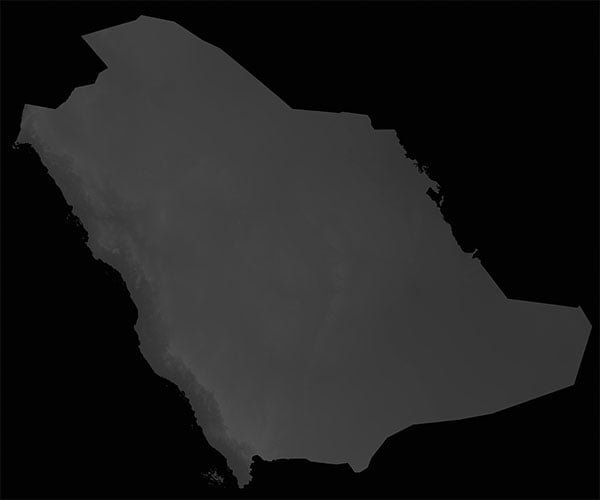 Saudi Arabia DEM Saudi Arabia DEM