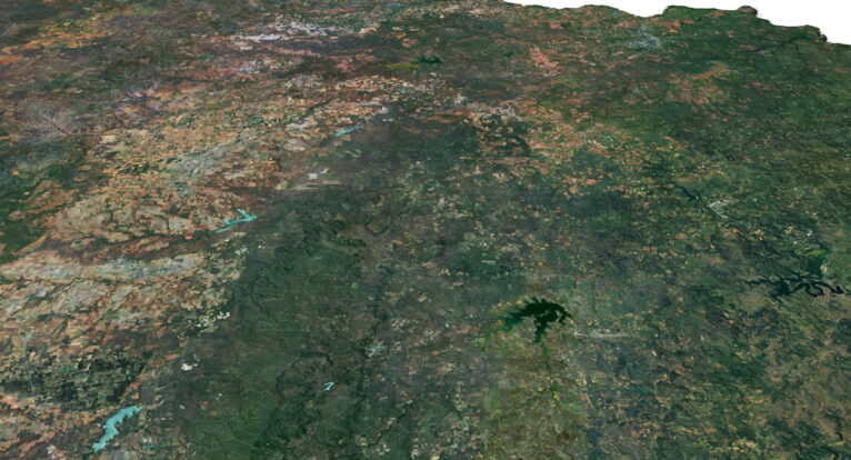 Texas 3D model in C4D format