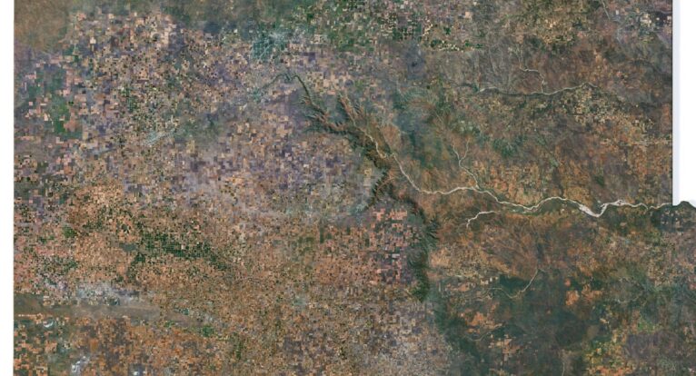Texas 3D map