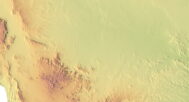 Topographic map Texas