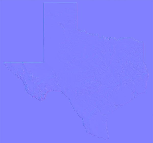 Texas Normal Map
