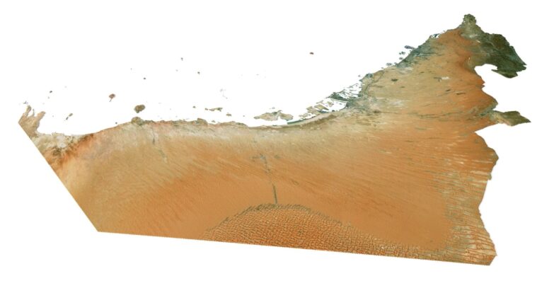 UAE model C4D OBJ STL