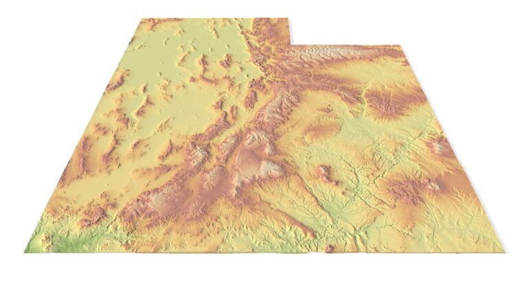 Utah model C4D OBJ STL