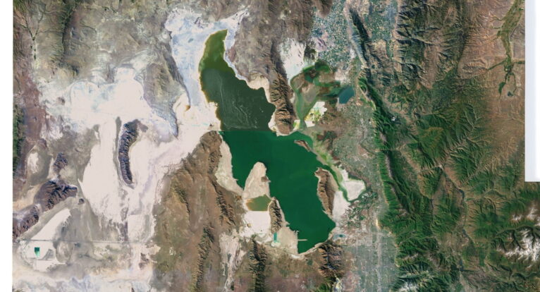 Utah relief map