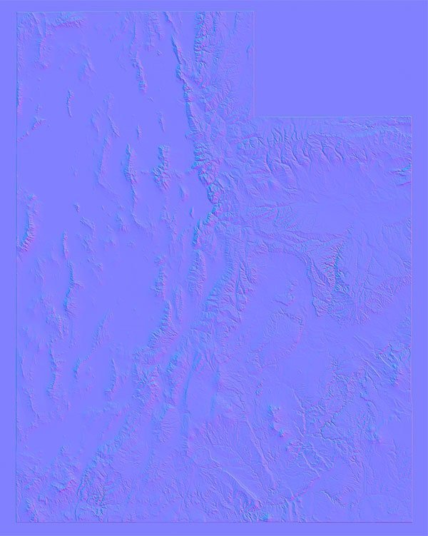 Utah Normal Map