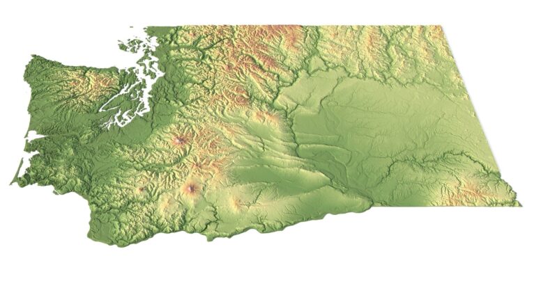 Washington model C4D OBJ STL