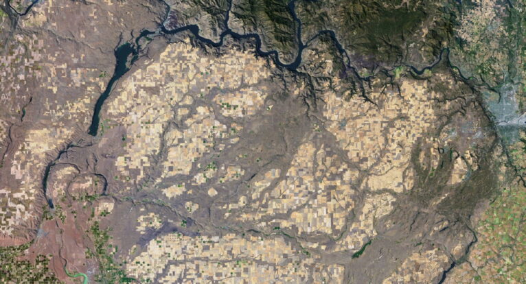 Washington relief map