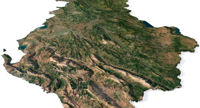 Albania terrain