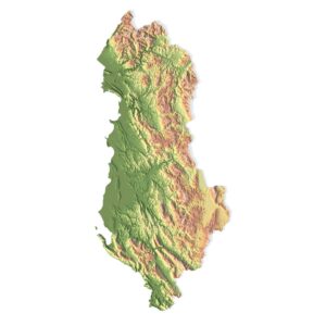 Albania 3D model