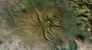 Armenia relief map