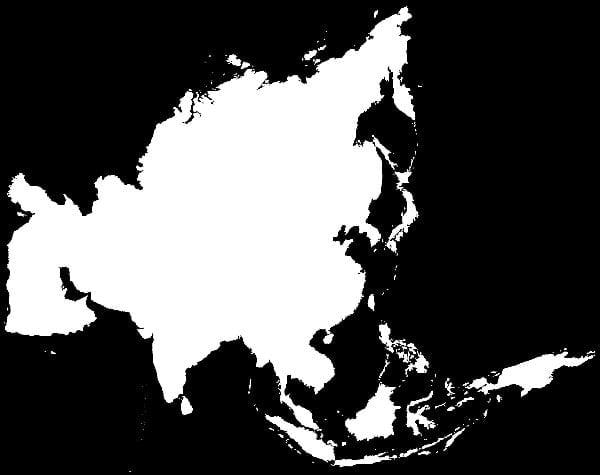 Asia Border Mask Asia Border Mask