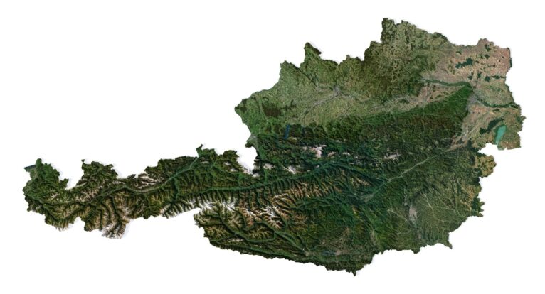 Austria 3D model