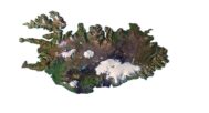 3D map of Europe topography