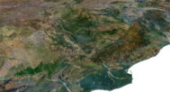 India 3D model in C4D format
