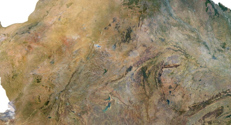 India 3D map